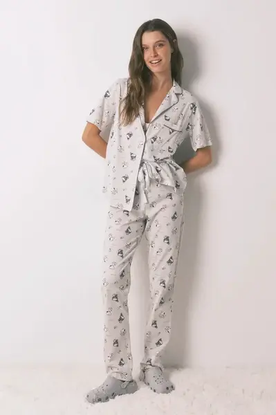 Bavlněné pyžamo women'secret SNOOPY