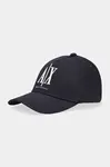 Bavlněná baseballová čepice Armani Exchange