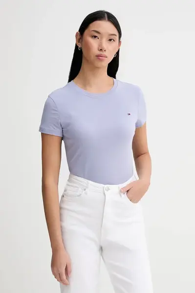 Tommy Jeans basic tričko dámske bavlnené