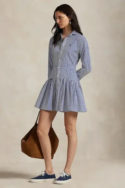 Bavlněné šaty Polo Ralph Lauren