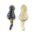 Painted Alloy Pendants