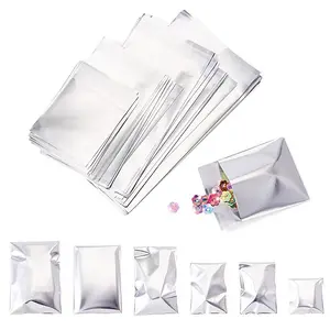 60pcs 6 Styles Rectangle Plastic Cellophane Bags
