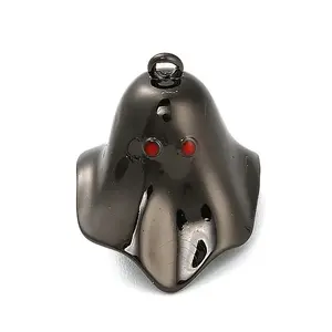 Halloween Brass Enamel Pendants