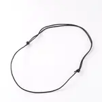 Adjustable Cowhide Leather Cord Necklace Making