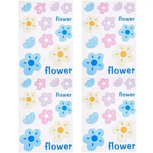 PVC Self Adhesive Flower Car Sticker