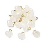 Natural Agate Heart Pendant Decorations