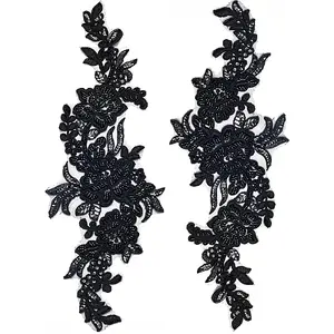 3D Flower Polyester Embroidery Costume Accessories