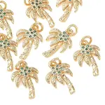 Brass Cubic Zirconia Pendants