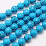 Synthetic Turquoise Beads Strands