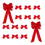 AHADEMAKER 14Pcs 2 Style Polyester Bowknots