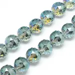 Electroplate Glass Bead Strands