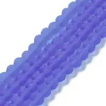 Transparent Glass Beads Strands