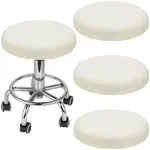 4Pcs Polyester Round Stool Cover