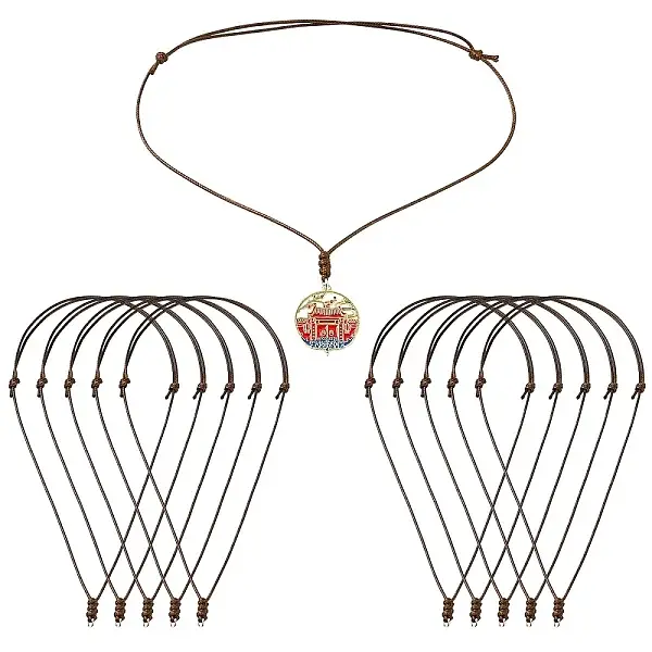 Korea Waxed Polyester Cord Adjustable Necklace Making