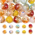20Pcs 5 Colors Handmade Lampwork Beads
