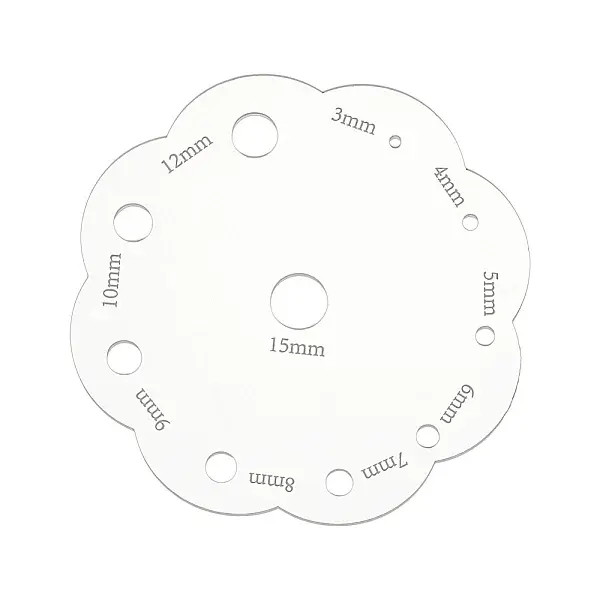 1Pc Acrylic Measuring Tools