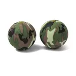 Food Grade Eco-Friendly Printed Silicone Beads