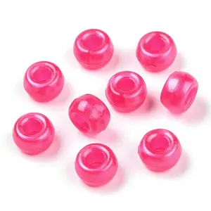 Plastic Pearlized Beads