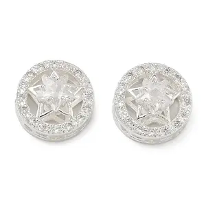 Brass Pave Cubic Zirconia Multi-Strands Links