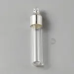 Clear Glass Tube Wish Bottle Pendants
