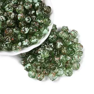 Picasso Transparent Glass Beads