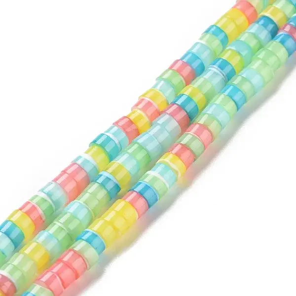 Natural Trochid Shell Beads Strands