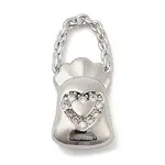 Brass Micro Pave Cubic Zirconia Pendants