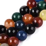 Natural Agate(Dyed & Heated) Beads Strands