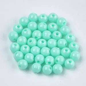 Opaque Plastic Beads
