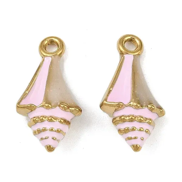 304 Stainless Steel Enamel Pendants