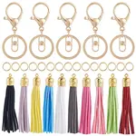 DIY Faux Suede Tasse Keychain Making Kits