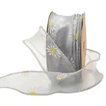 Daisy Pattern Polyester Ribbon