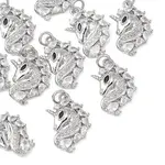 SHEGRACE Brass Cubic Zirconia Pendants