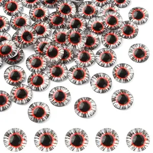 Flat Back Glass Cabochons