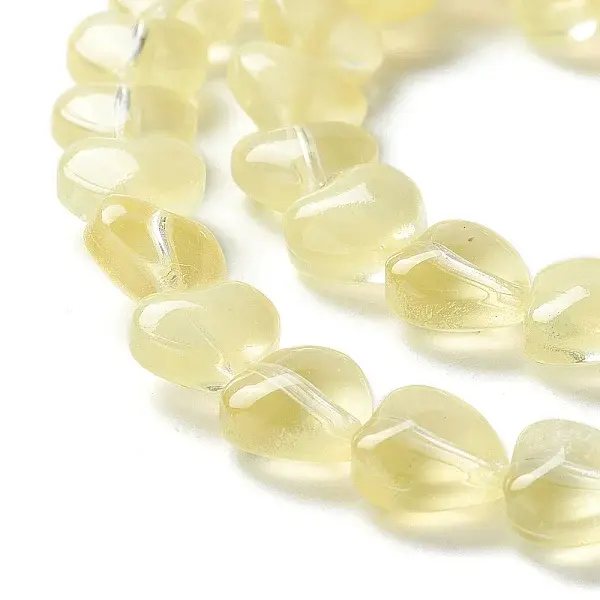 Transparent Glass Beads Strand