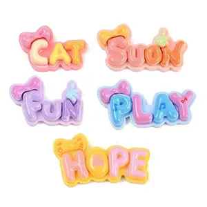 Bowknot Opaque Resin Cabochons