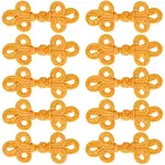 10Pcs Handmade Chinese Frog Knot Buttons Sets
