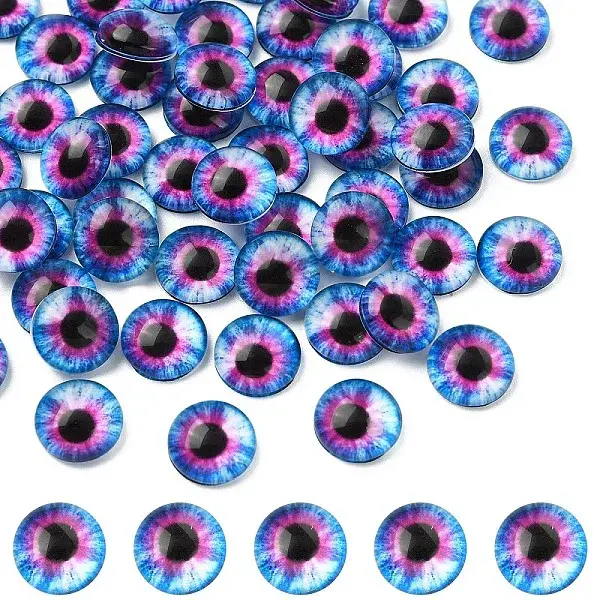 Flat Back Glass Cabochons