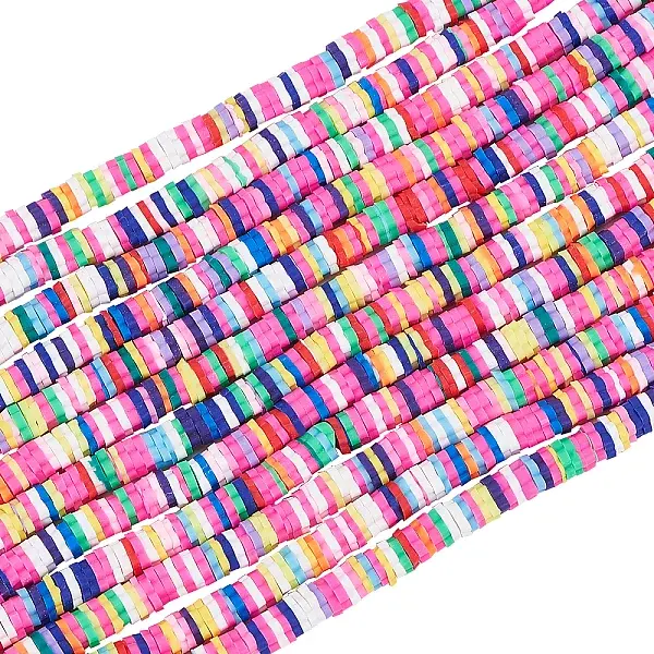 Handmade Polymer Clay Bead Strands