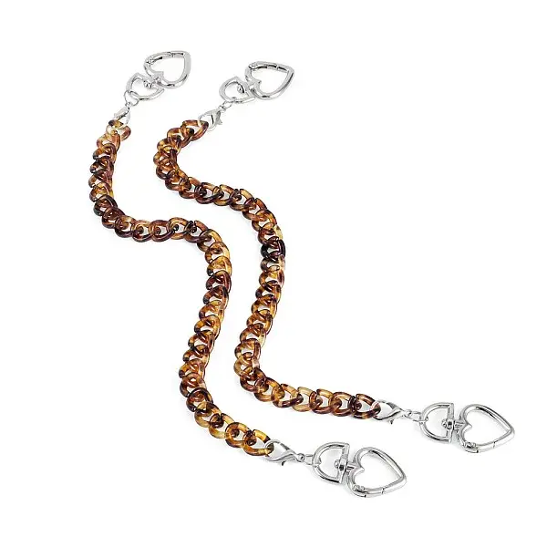 2Pcs Acrylic Link Bag Extender Chains
