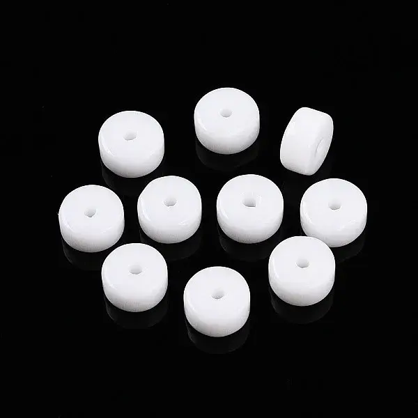 Opaque Solid Color Glass Beads