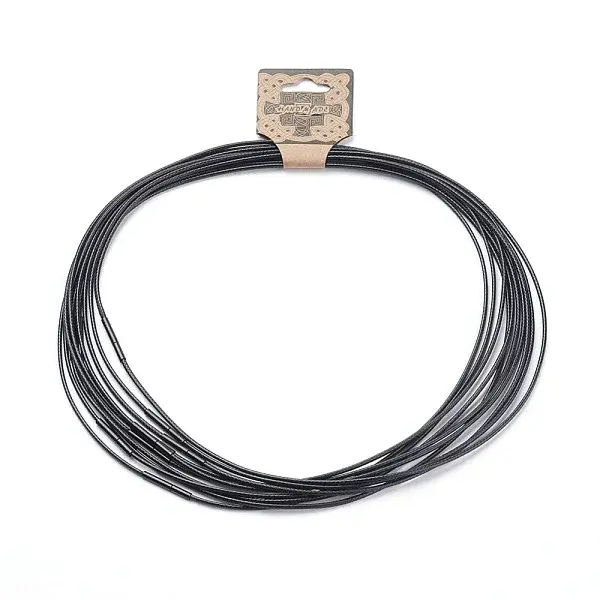 Waxed Cotton Cord Necklace Making