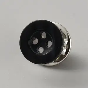 4-Hole Resin Button Lapel Pin Backs