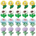 80Pcs Opaque Resin Cabochons