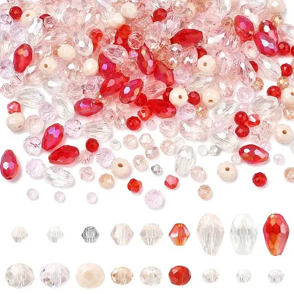 18 Strands 18 Styles Glass Beads Strands