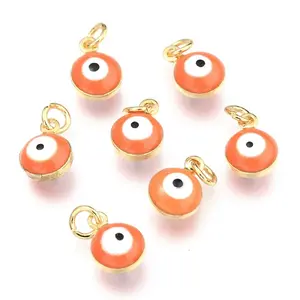 Brass Enamel Charms