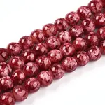 Baking Paint Glass Beads Strands