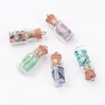 Glass Bottle Pendants