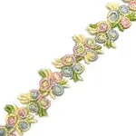 Flower Polyester Jacquard Ribbon