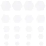 5 Bags 5 Styles Paper Quilting Templates